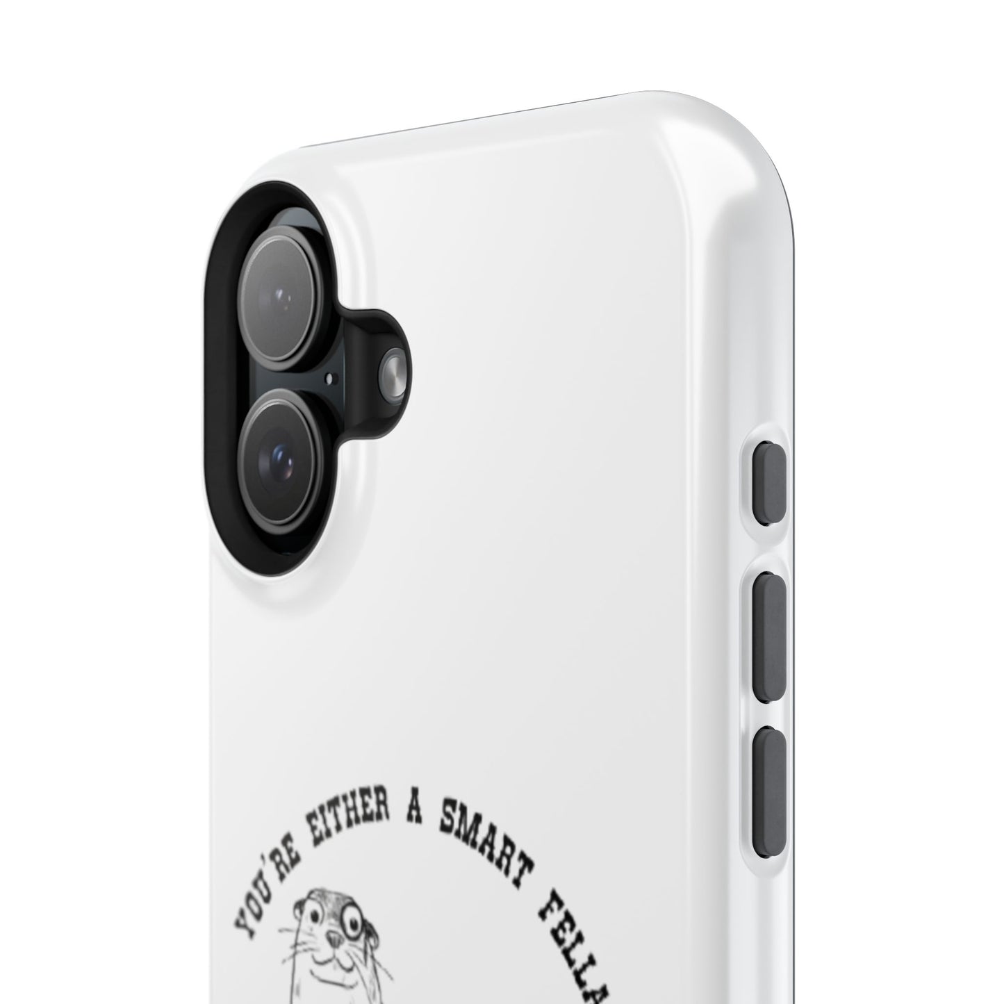 Impact-Resistant Cases - Fart Smella White