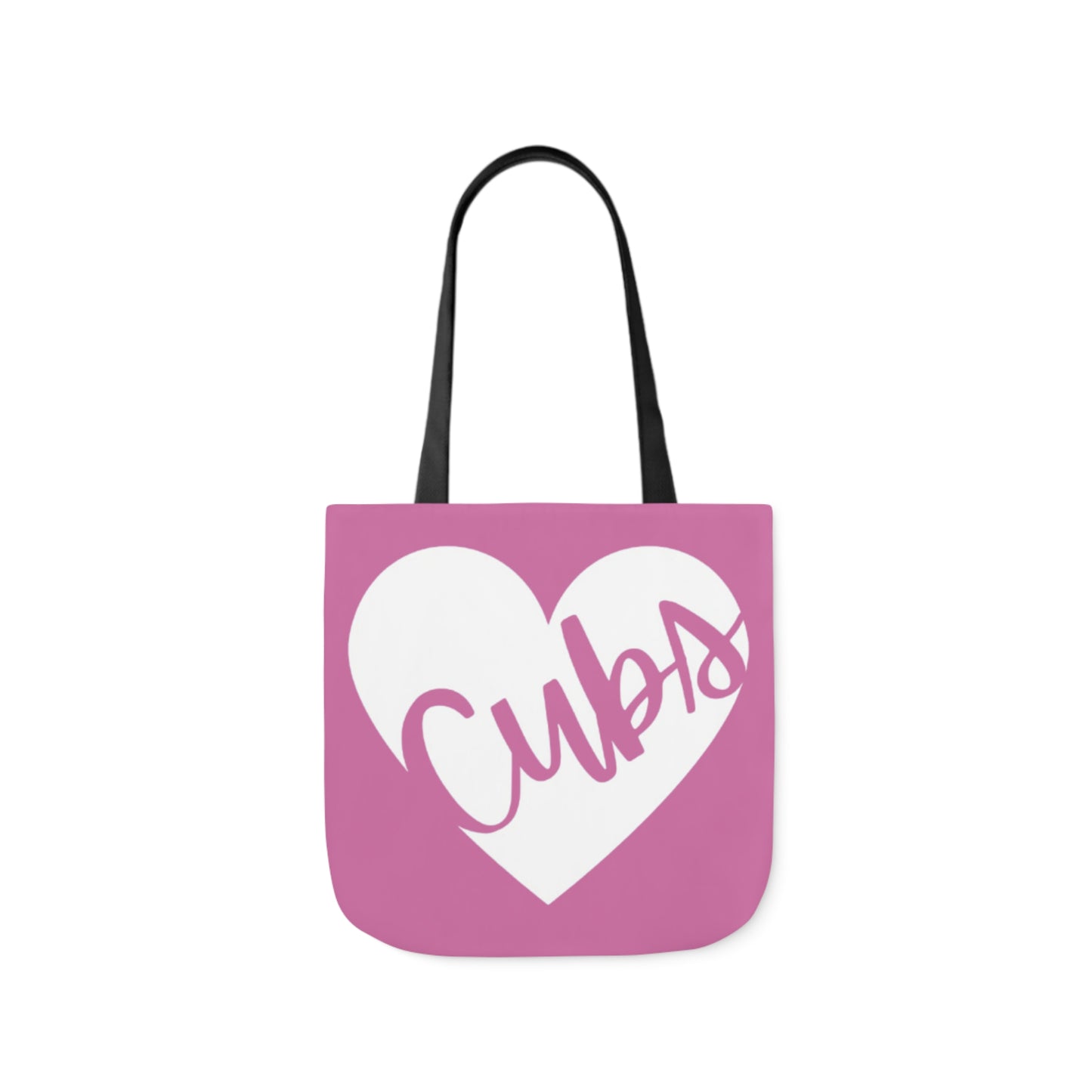 Generic Team Light Pink Canvas Tote Bag, 5-Color Straps - Cubs