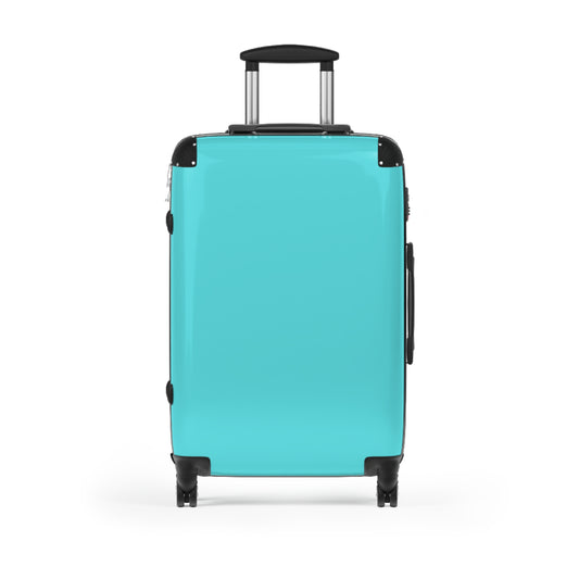 90's Inspired Mix & Match Suitcase - Windbreaker Teal