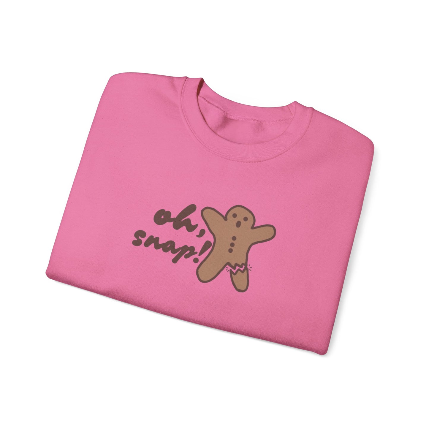 Festive Gingerbread Man Crewneck Sweatshirt