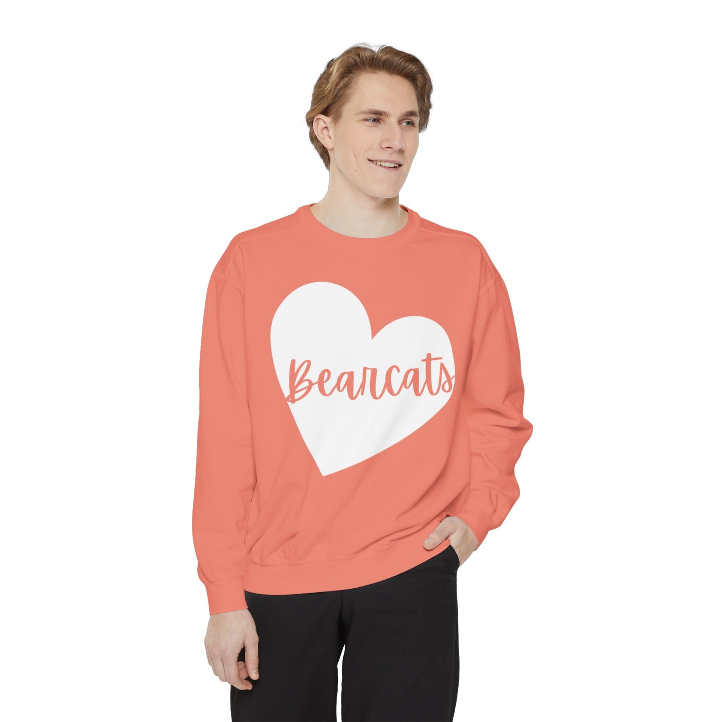 Generic Team Crewneck Sweatshirt - Bearcats Heart