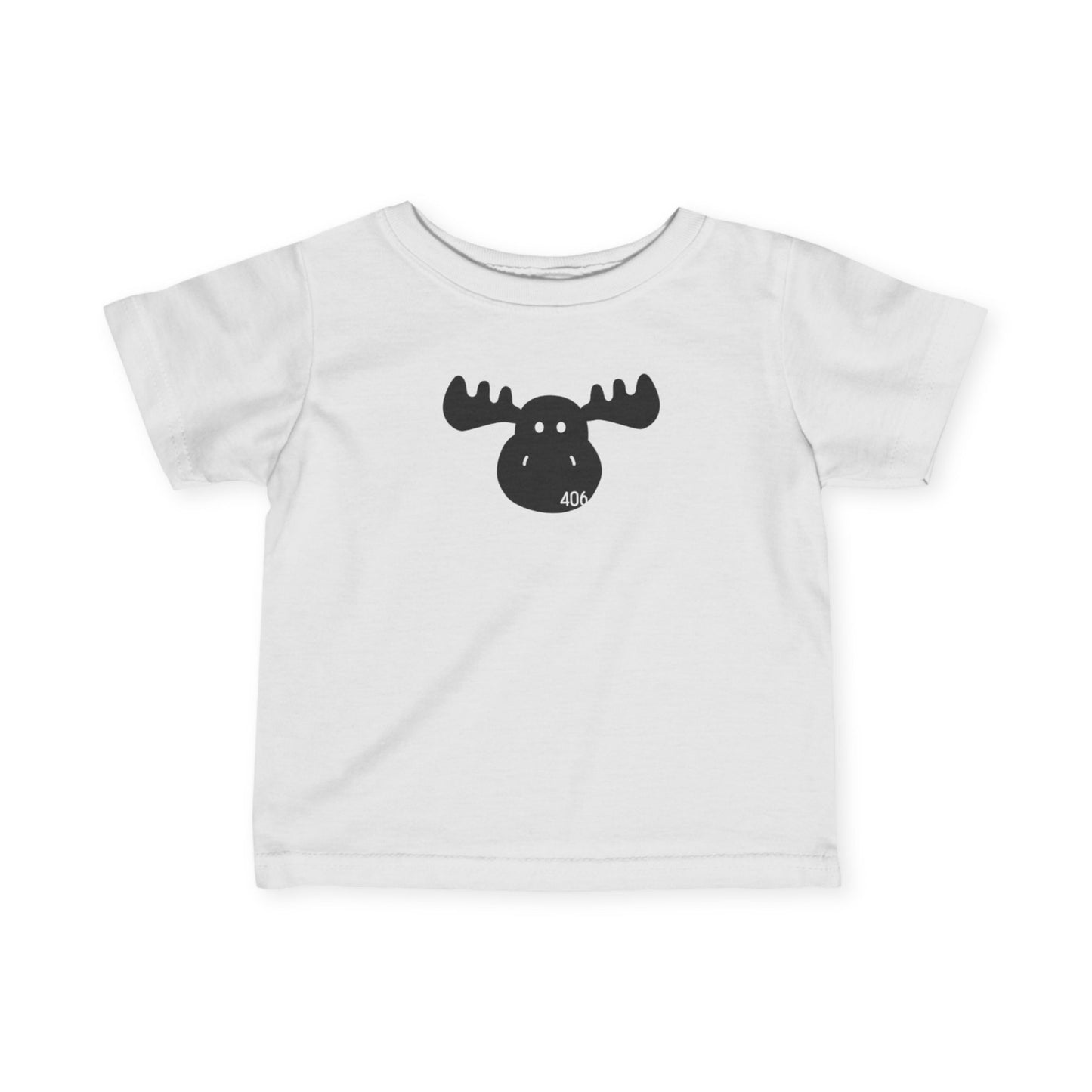 406 Baby Fine Jersey Tee - Moose