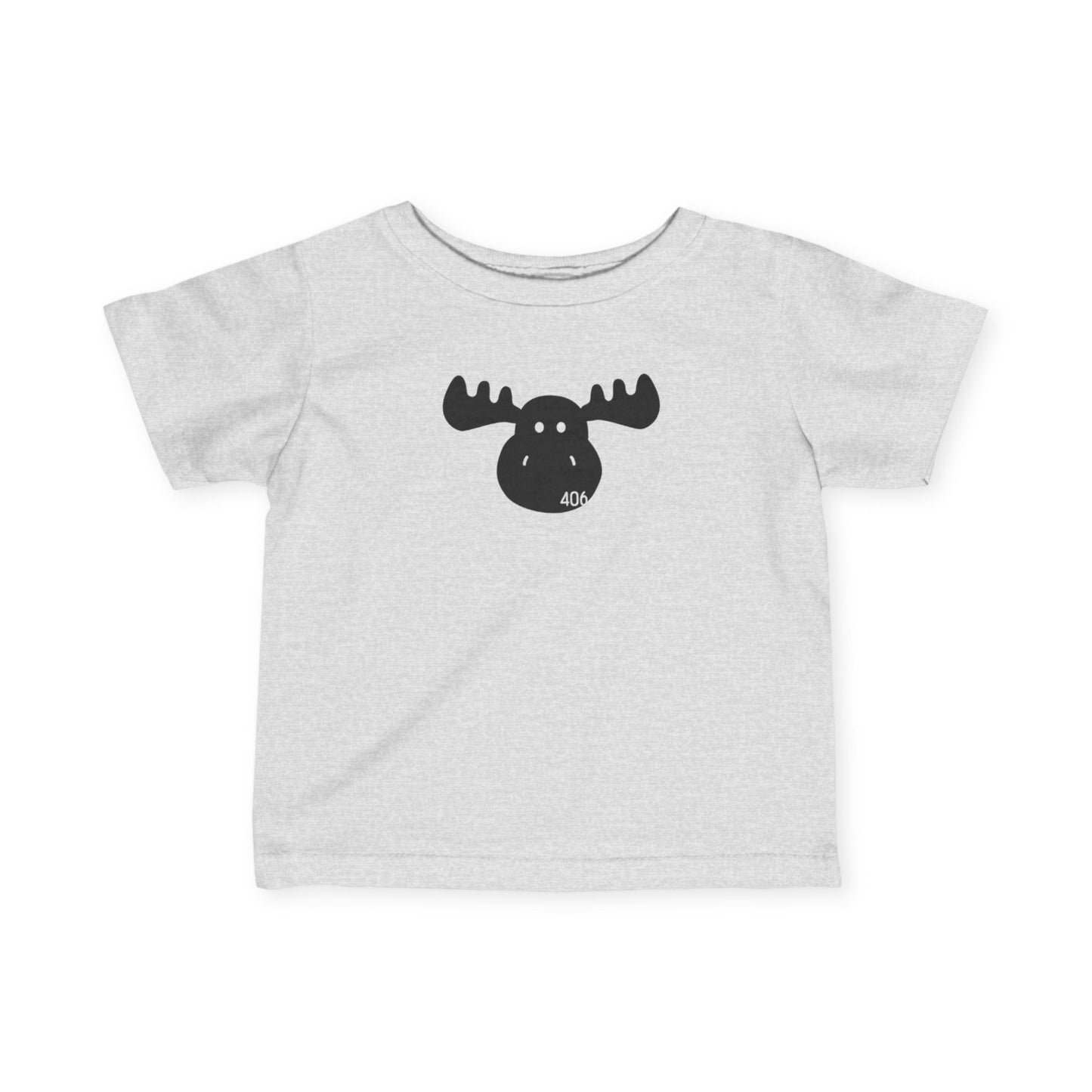 406 Baby Fine Jersey Tee - Moose