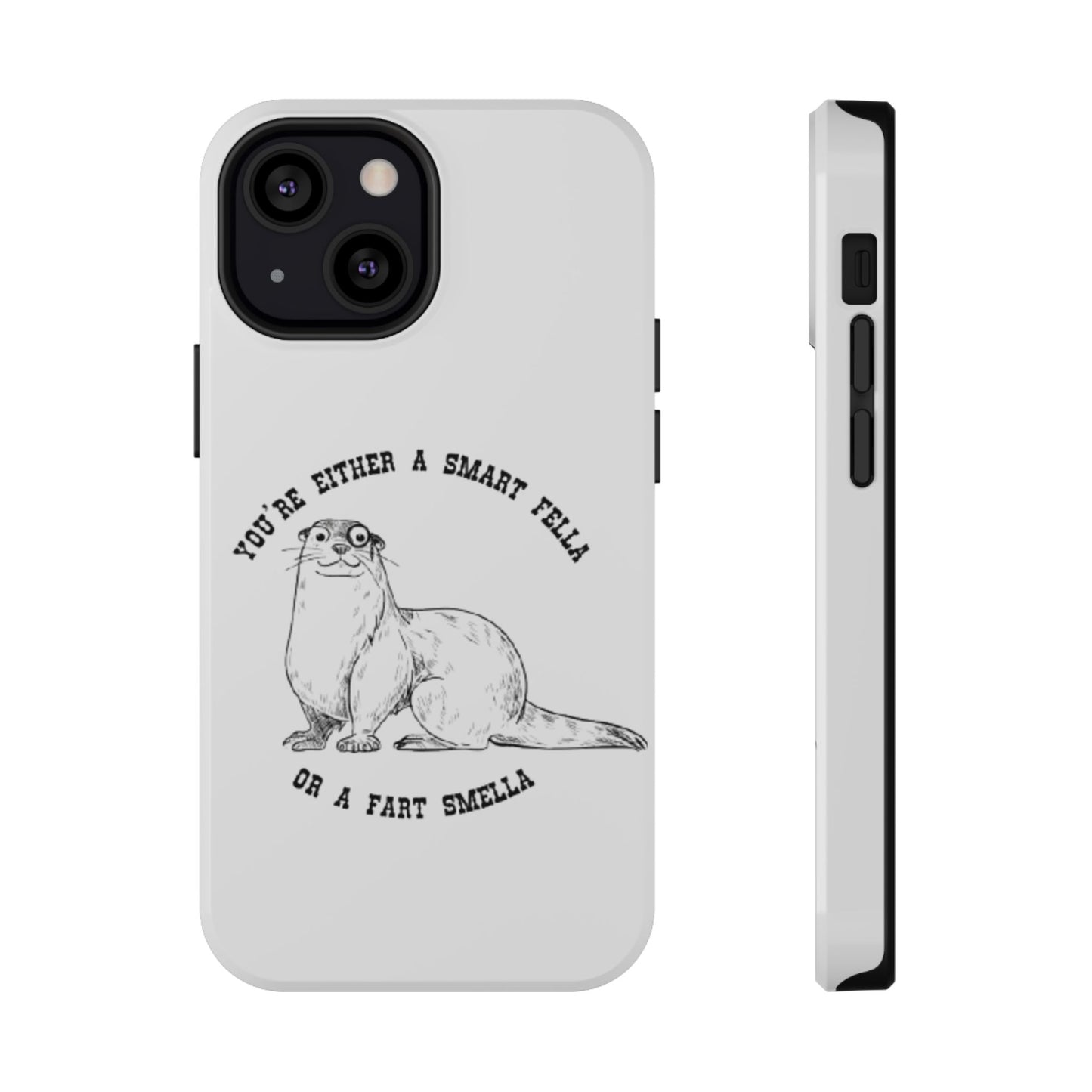 Impact-Resistant Cases - Fart Smella White