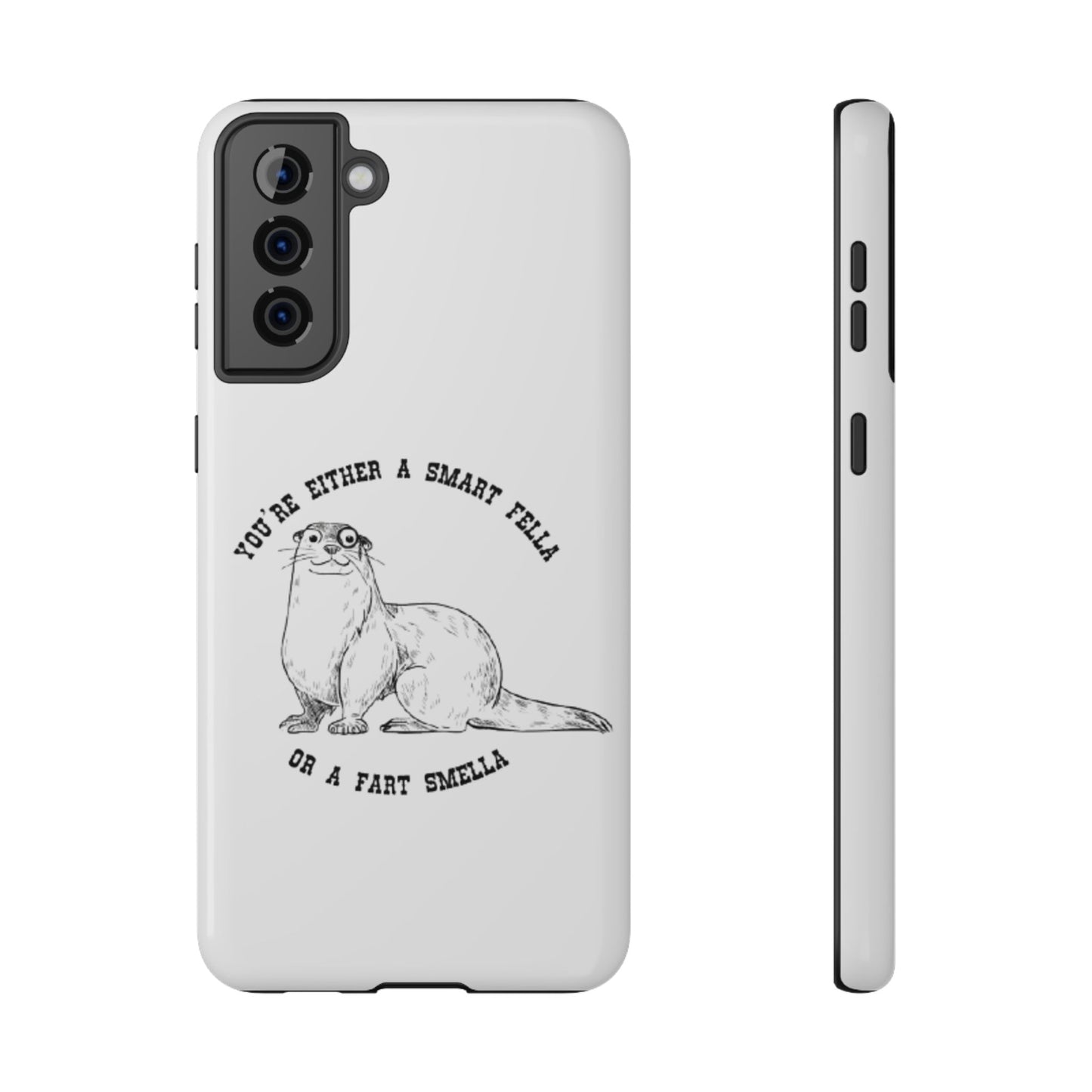 Impact-Resistant Cases - Fart Smella White