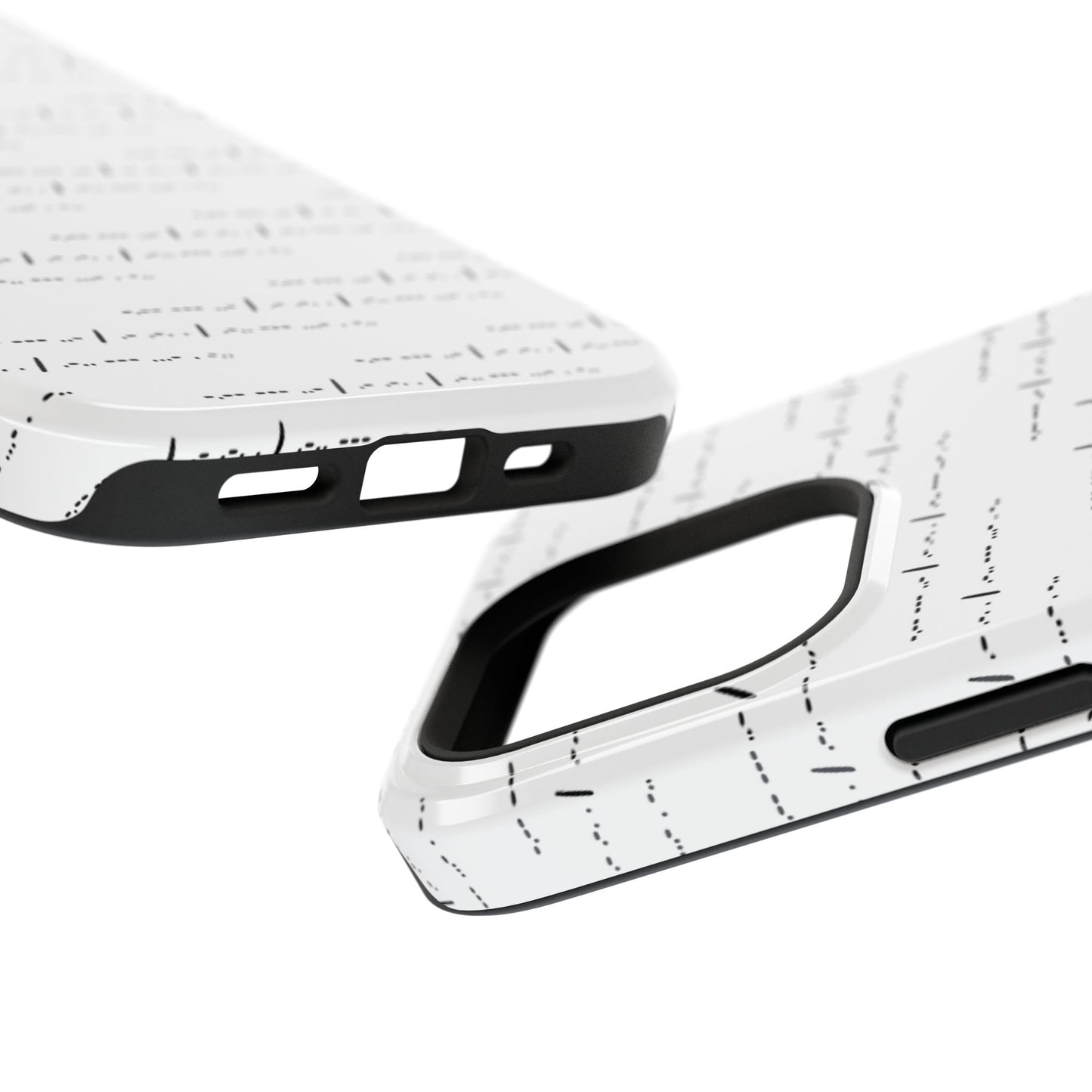 Phone Case - Impact-Resistant - "You Are Loved" Morse Code